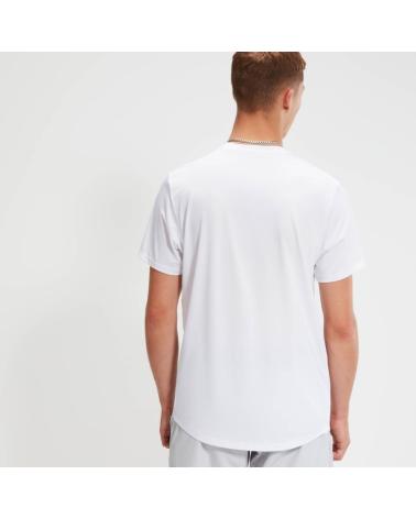 T-SHIRT ELLESSE VENTURENT SXV20009-128 BLANC AVEC BANDE DISTINCTIVE GRIS