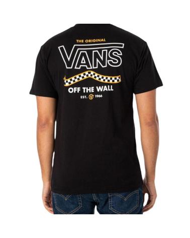 VANS LOKKIT TEE-B VN000FJWBLK1 BLACK T-SHIRT NEGRO