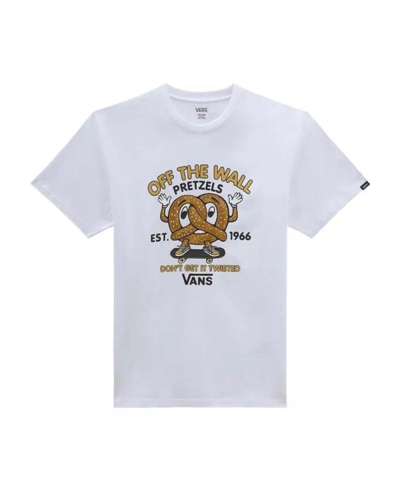 T-SHIRT VANS TWISTER DOUGH TEE-B BRANCO VN000FKEWHT BLANCO
