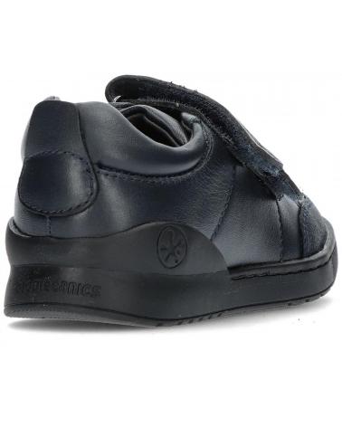 Deportivas de Niño GARVALIN COLEGIAL DOS VELCROS MARINO
