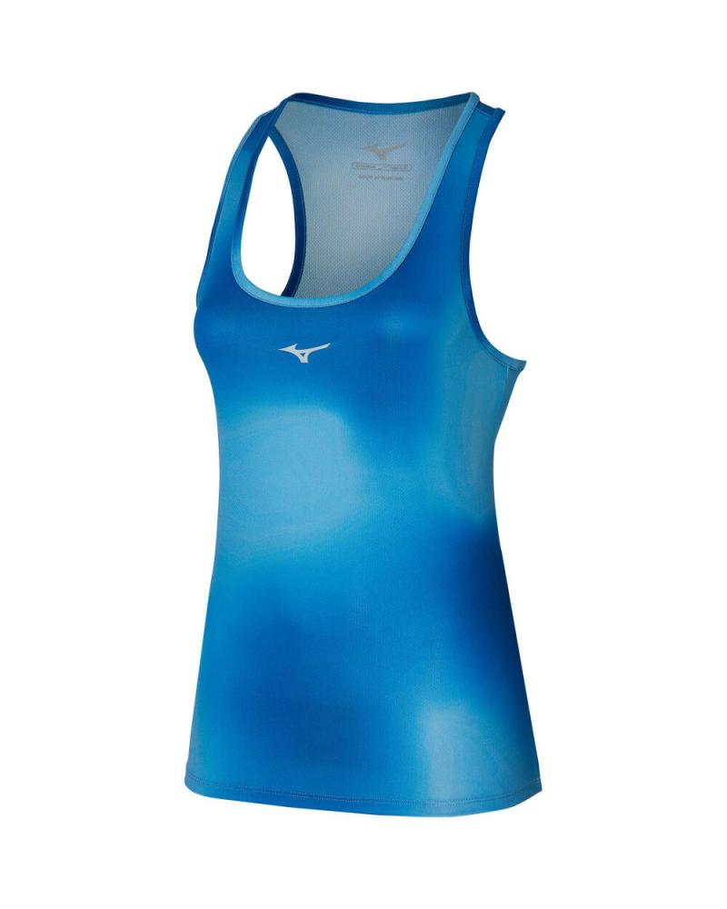 MIZUNO IMPULSE CORE GRAPHIC TANK TOP BLAU J2GAB214-13 AZUL