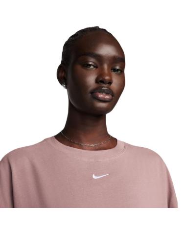 NIKE CAMISETA W NSW ESSENTIAL OS SS TEE MARRON T SHIRT DX7910-208 MARRóN