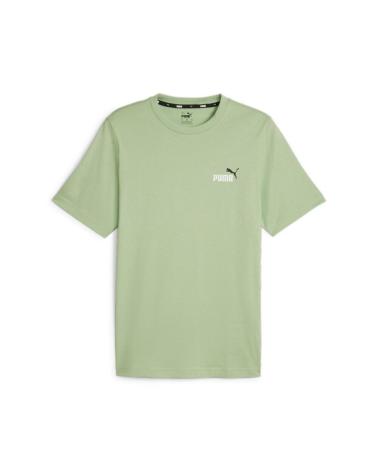 T-SHIRT PUMA ESSENTIALS 2 SMALL LOGO VERDE 674470-95 VERDE