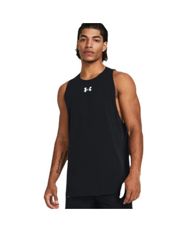 -UNDER-ARMOUR-CAMISETA-BASELINE-COTTON-TANK-BLANCO-T-SHIRT-1361901-0-NEGRO