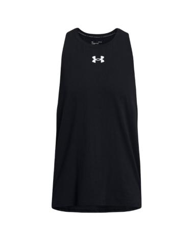 -UNDER-ARMOUR-CAMISETA-BASELINE-COTTON-TANK-BLANCO-T-SHIRT-1361901-0-NEGRO
