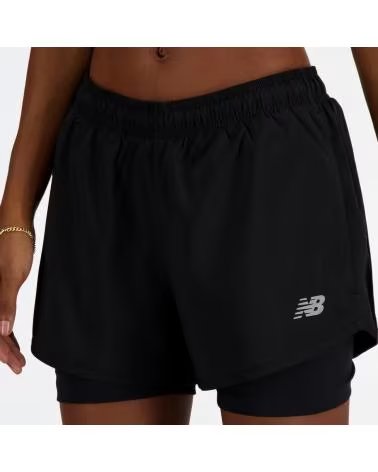 NEW BALANCE CALÇÕES DESPORTIVOS MULHER WS41225 PRETO NEGRO