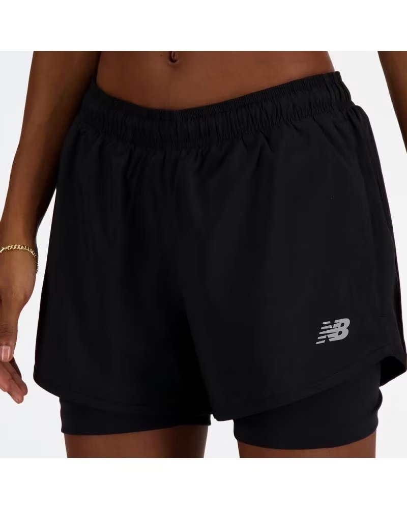 NEW BALANCE CALÇÕES DESPORTIVOS MULHER WS41225 PRETO NEGRO