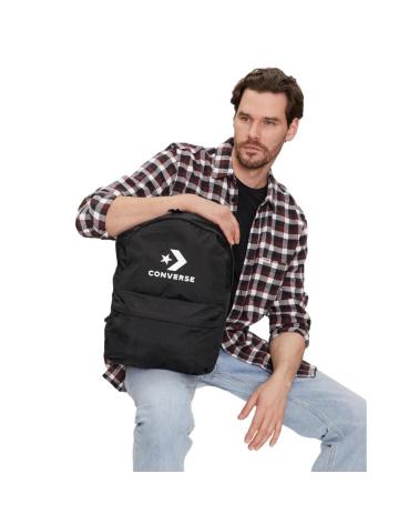 ZAINO CONVERSE BP SPEED 3SC LARGE LOGO 19 LITRI NERO NEGRO