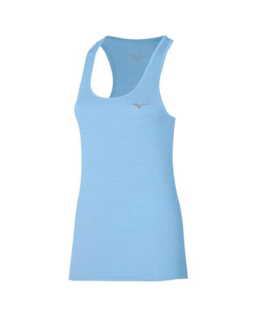 MIZUNO CANOTTA IMPULSE CORE TANK J2GAB209 BLU CELESTE AZUL
