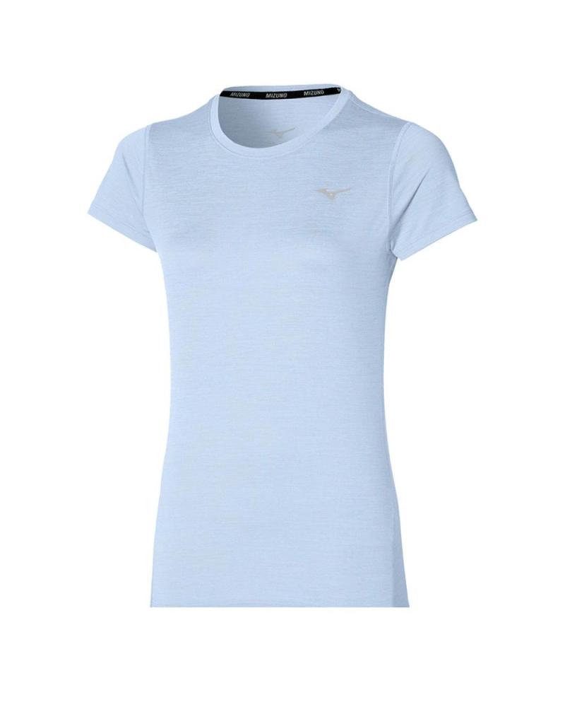 T-SHIRT MIZUNO IMPULSE COREE WOS J2GAA721-18 BLU AZUL