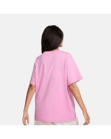 NIKE NSW ESSENTIAL LBR TEE T-SHIRT FD4149-625 ROSA ROSA