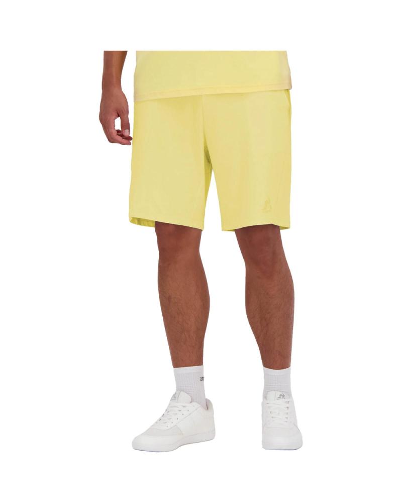 SHORT LE COQ SPORTIF MODÈLE 33 JAUNE POUR HOMME 33
