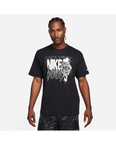 NIKE M90 SEASONAL EXP 2 BASKETBALL T-SHIRT FQ4900-010 SCHWARZ NEGRO