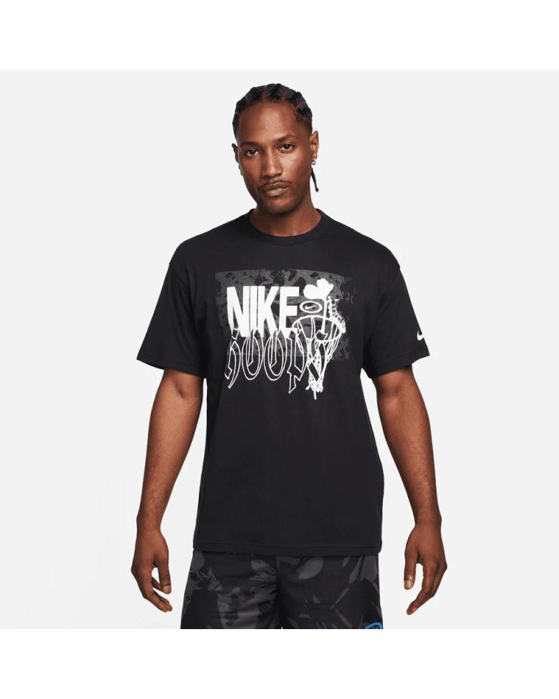 NIKE M90 SEASONAL EXP 2 BASKETBALL T-SHIRT FQ4900-010 SCHWARZ NEGRO