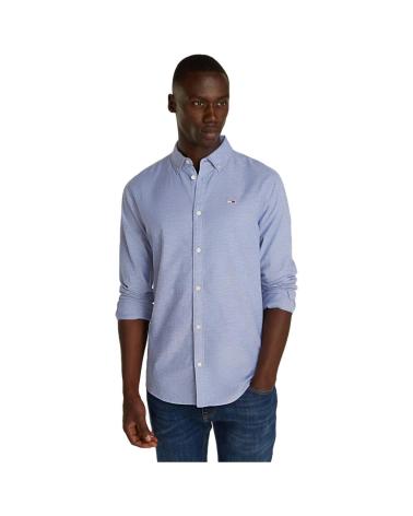 -TOMMY-HILFIGER-CAMISA-SHIRT-AZUL