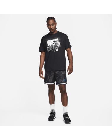 NIKE M90 SEASONAL EXP 2 BASKETBALL T-SHIRT FQ4900-010 SCHWARZ NEGRO