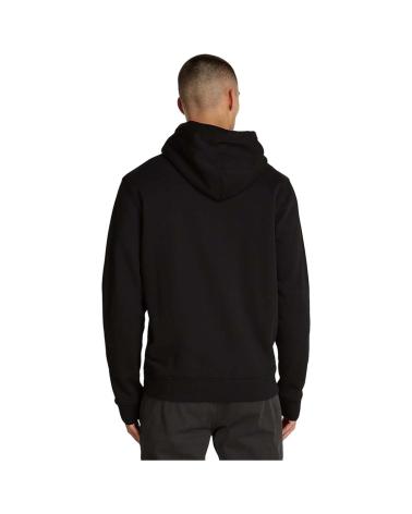 TOMMY HILFIGER BLACK HOODIE WITH LOGO NEGRO