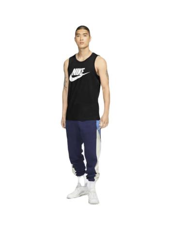 NIKE CAMISETA TIRANTES HOMBRE M NSW TANK ICON FUTURA NEGRO AR4991-013 NEGRO