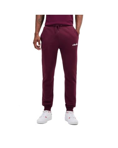 ELLESSE KLASSISCHE TRAININGSHOSE IN BURGUNDERROT BURGUNDY