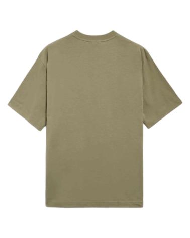 LACOSTE T-SHIRT VERT AVEC LOGO BRODÉ VERDE