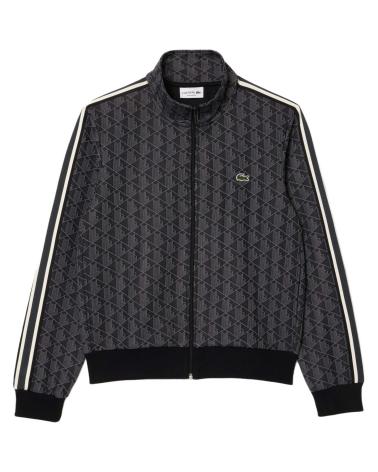 -LACOSTE-CHAQUETA-SWEATSHIRT-NEGRO