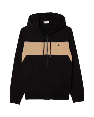 -LACOSTE-CHAQUETA-SWEATSHIRT-NEGRO