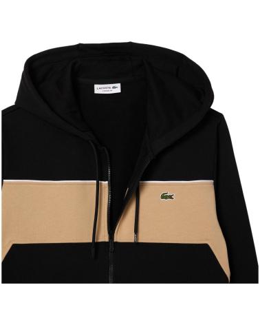 -LACOSTE-CHAQUETA-SWEATSHIRT-NEGRO