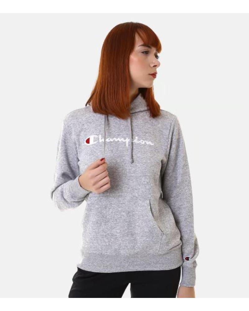 CHAMPION KAPUZENPULLOVER EM021 GRAU FÜR DAMEN EM021
