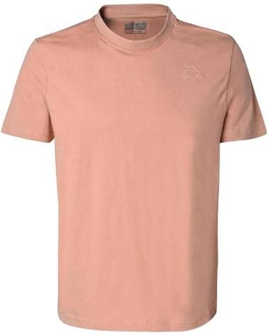 KAPPA T-SHIRT FÜR HERREN IN LACHSROSA ROSA