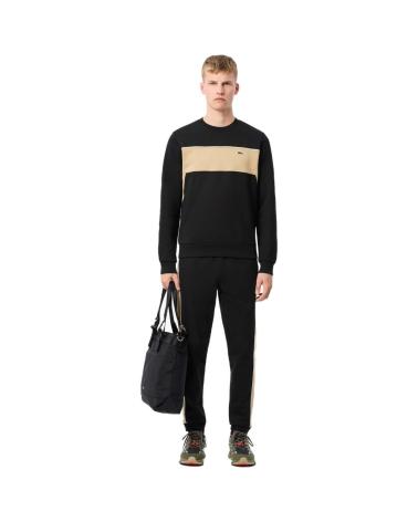 -LACOSTE-PANTALON-LARGO-DE-SURVETEMENT-NEGRO