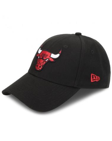 NEW ERA CHICAGO BULLS KAPPE SCHWARZ MIT ROTEM LOGO NEGRO