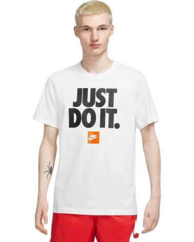 NIKE CAMISETA M NSW TEE FRAN JUST DO IT T SHIRT DZ2989-100 BLANCO