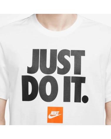 NIKE CAMISETA M NSW TEE FRAN JUST DO IT T SHIRT DZ2989-100 BLANCO