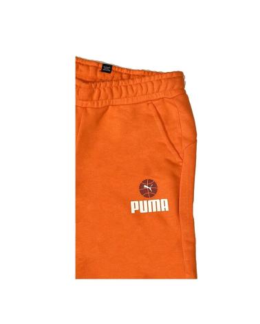 SHORTS DE BASQUETE PUMA BPPO JUNIOR LARANJA 2