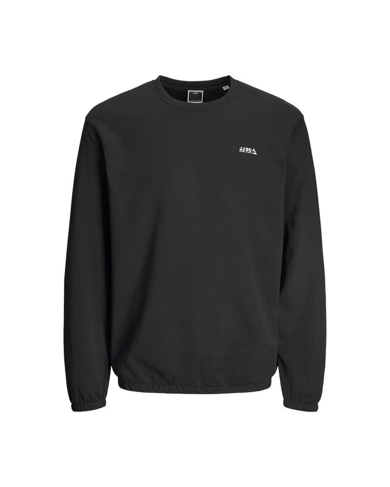 FELPA JACK AND JONES CORE 12261364 DA UOMO BLACK