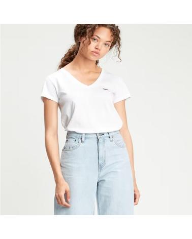 LEVIS PERFECT V-NECK T-SHIRT 85341 WEISS 2