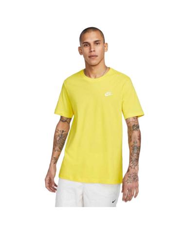 NIKE CAMISETA NSW CLUB T-SHIRT AMARILLA - AR4997-718 AMARILLO