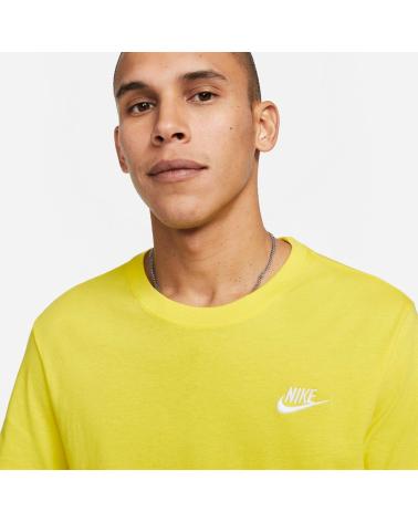 NIKE CAMISETA NSW CLUB T-SHIRT AMARILLA - AR4997-718 AMARILLO