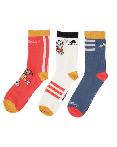 ADIDAS CALZINI DISNEY TOPOLINO BAMBINI MULTICOLORE MULTICOLOR