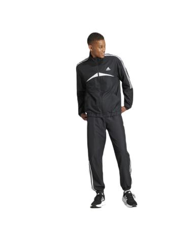 TUTA ADIDAS M WOVEN IT4020 NERA SENZA CAPPUCCIO NEGRO