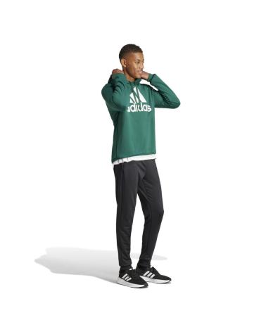 ADIDAS FRENCH TERRY KAPUZEN-TRAININGSANZUG IP3115 SCHWARZ UND GRÜN MULTICOLOR