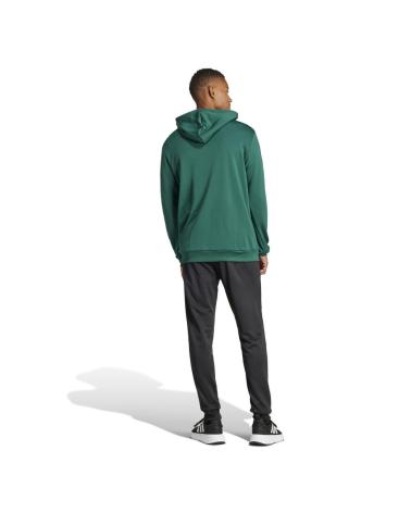 ADIDAS FRENCH TERRY KAPUZEN-TRAININGSANZUG IP3115 SCHWARZ UND GRÜN MULTICOLOR
