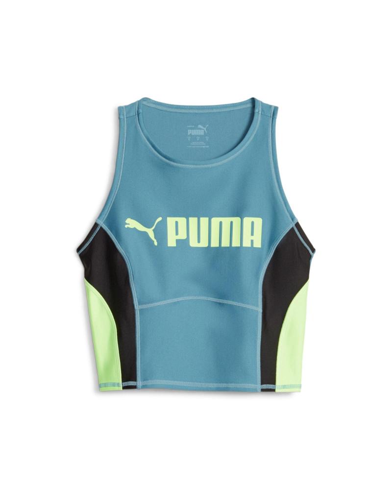 TOP SPORTIF PUMA FIT EVERSCULPT BLEU 523840-48 48