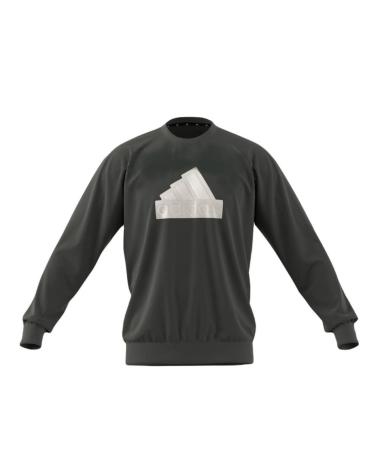 ADIDAS FI BOS CREWNECK SWEATSHIRT DARK GREEN IR9163 VERDE