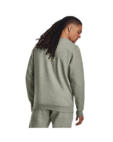 UNDER ARMOUR ESSENTIAL FLC CREW SWEATSHIRT 1374250-505 GREEN VERDE