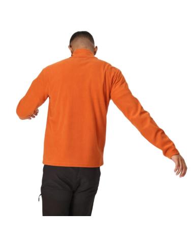 REGATTA THOMPSON FLEECE-PULLOVER BURNT ORANGE RMA021-P9X VERDE