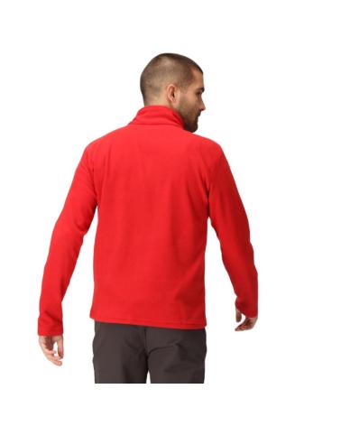 REGATTA THOMPSON FLEECE-PULLOVER ROT RMA021-32M ROJO