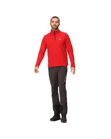 REGATTA THOMPSON FLEECE-PULLOVER ROT RMA021-32M ROJO