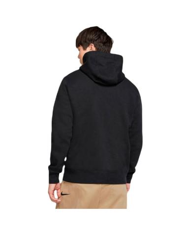 NIKE NSW CLUB HOODIE KAPUZENPULLOVER SCHWARZ BV2654-010 NEGRO