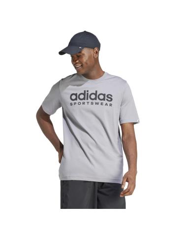 ADIDAS SPORTSWEAR LOGO T-SHIRT IW8836 GREY GRIS